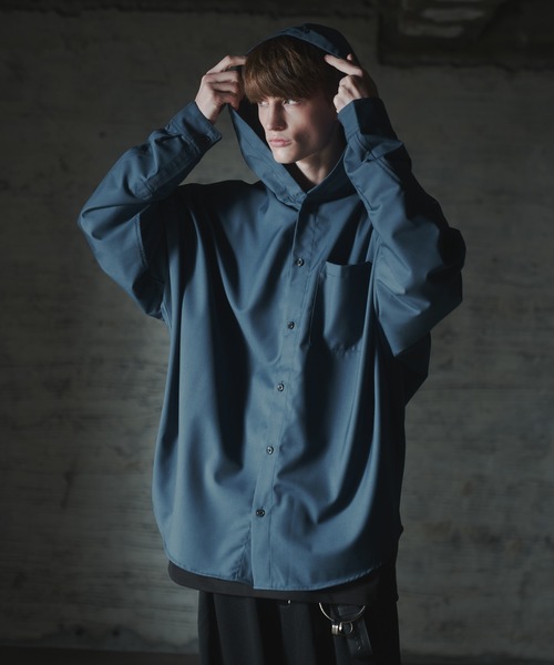 DOOPZ | Dolman Shirt Hoodie - ドルマンシャツフーディー - Buyee, an