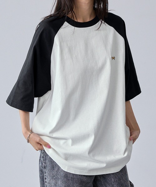 tシャツ 「MADE」 リキンボタンフード長袖Tシャツ レディース BLACKUP tシャツ 「MADE」 リキンボタンフード長袖Tシャツ
