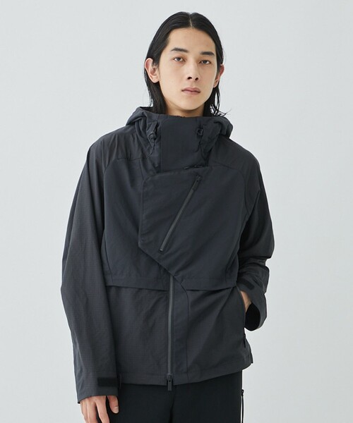 WHITE MOUNTAINEERING | POLYESTER TAFFETA ASYMMETRY SHORT
