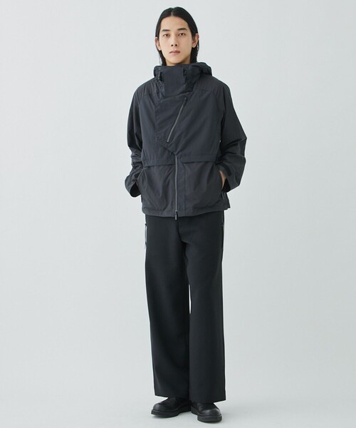 WHITE MOUNTAINEERING | POLYESTER TAFFETA ASYMMETRY SHORT