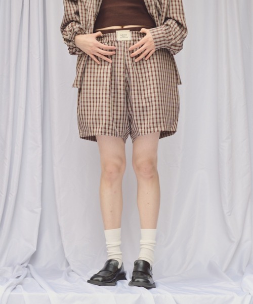 common gull products. おやすみと行ってきますのシャツパンツ おやすみと行ってきますのパンツ、夏（その他パンツ）｜common