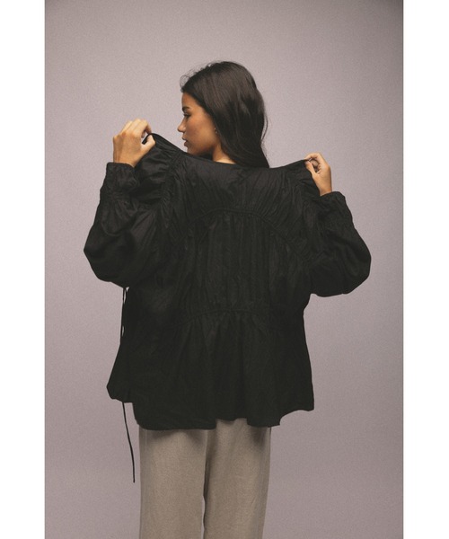 【alexia stam】Gather Blouse セール】Gather Blouse /ギャザーブラウス（シャツ/ブラウス