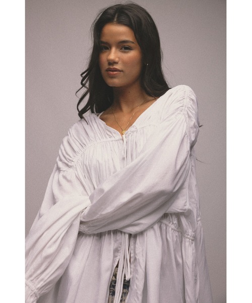 ALEXIA STAM | Gather Blouse /ギャザーブラウス - Buyee, an