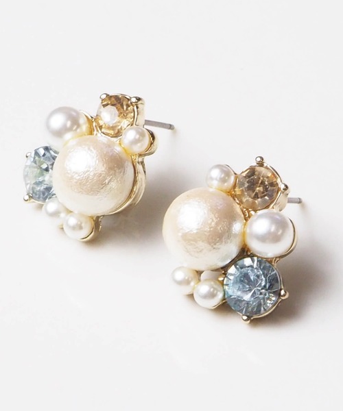 Vatsurica Mia Trim コットンパールビジューピアス Buyee An Online Proxy Shopping Service Shop At Zozotown Bot Online