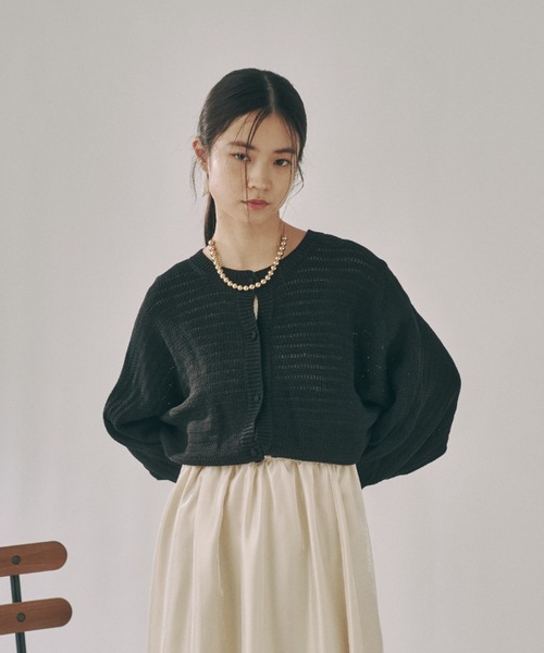 トップス moi SLY | SHIRRING OVER SW トップス (Tシャツ・カットソー(長袖