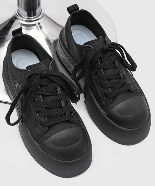 WESTBOY | 厚底 ブラックスニーカー WO25W4SH02 - Buyee, an Online