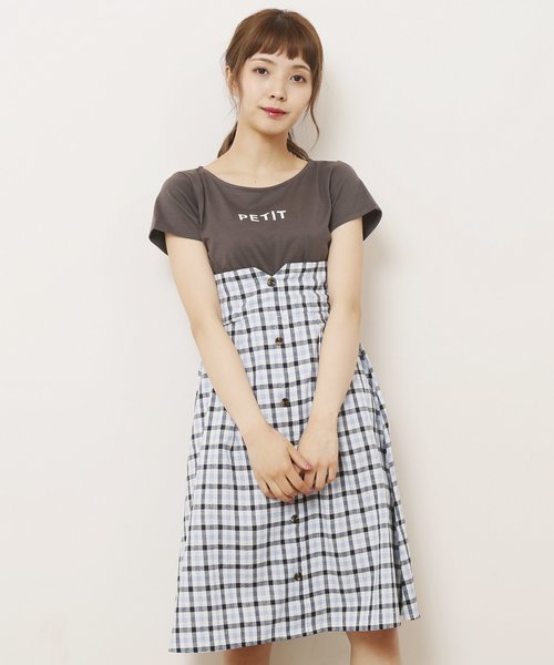 Ray Cassin チェックドッキングワンピース Buyee日本代購服務 於zozotown購物 Bot Online