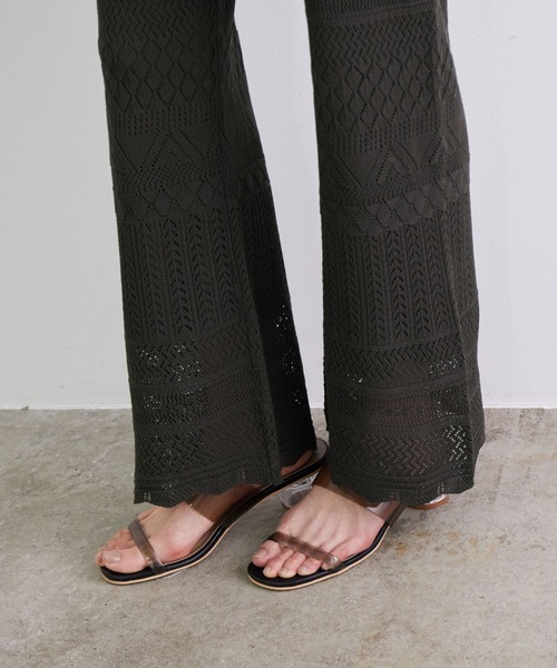 Rope Picnic リンクコーデ 透かし編みニットパンツ Buyee Layanan Belanja Online Belanja Di Zozotown