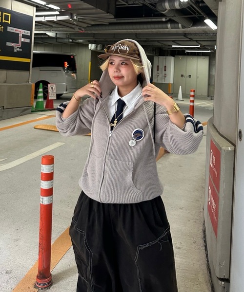 PAGEBOY | MUSEラインZIPパーカーニット / フーディ 【ZOZO限定