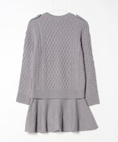 美品/BURBERRY BLUE LABEL/ニットワンピース/38/BLACK 超美品