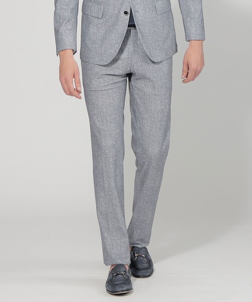 EPoca Uomo ストライプパンツ EPOCA UOMO | トリコットツイルプリントパンツ - Buyee, an