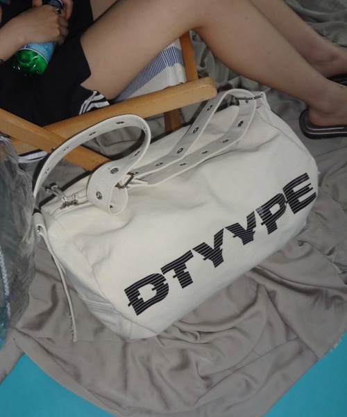 DTYYPE | ロゴ入りヴィンテージ風ボストンバッグ - Buyee, an