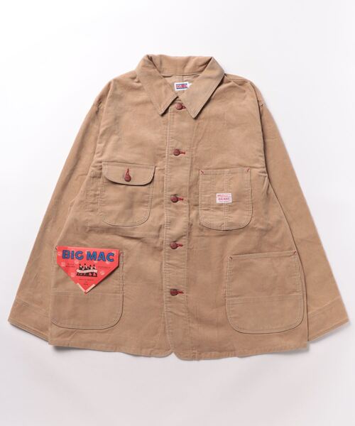 BIG MAC | 【BIGMAC】CORDUROY COVERALL/コーデュロイジャケット
