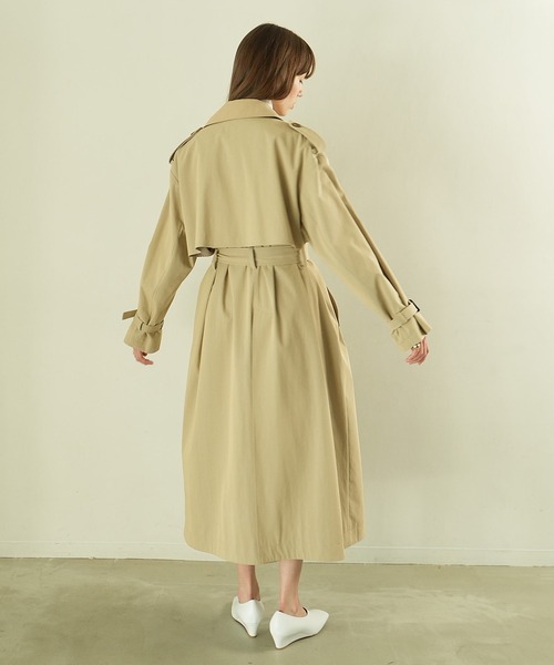 CLANE | LAYER LONG TRENCH COAT - Buyee, an Online Proxy