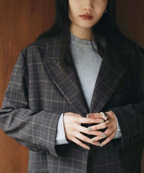 【新品】anuke Oversize Double Jacket anuke (38) Oversize Double Jacket