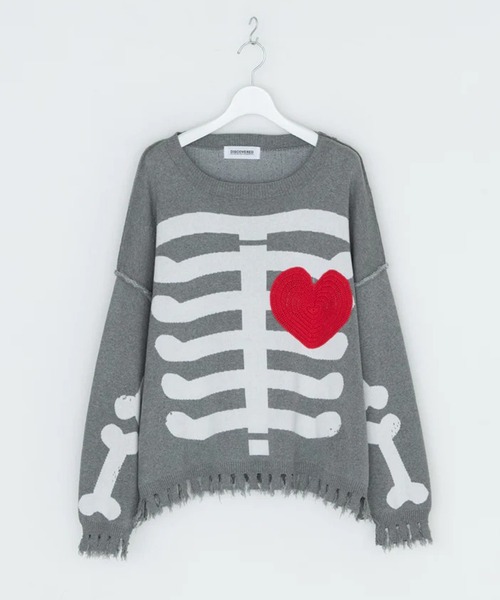 DISCOVERED ニット DISCOVERED | 【DISCOVERED/ディスカバード】BONE KNIT - Buyee, an