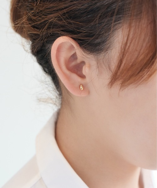 Jewel 苦かっ closet by L&Co K18 フープピアス ピアス