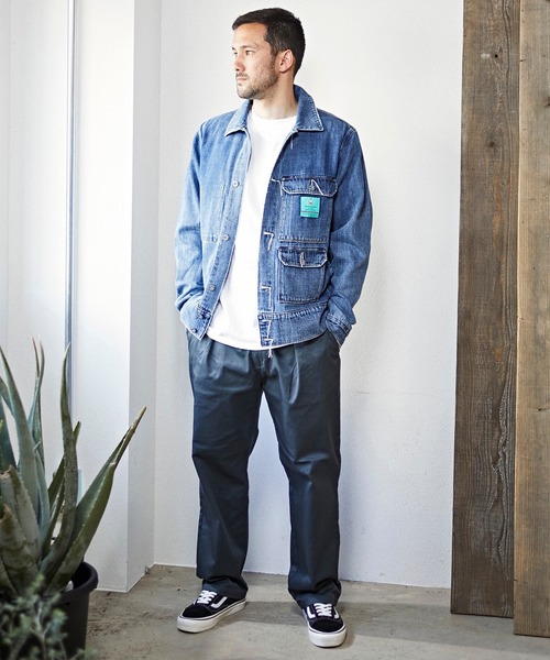 Nigel Cabourn ナイジェルケーボン デニムシャツ プルオーバー Amazon