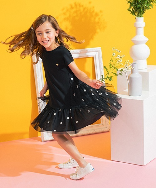 KATE SPADE NEW YORK KIDS | トドラー フラワーチュールドッキング  