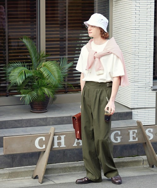 EMMA CLOTHES | タックワイドシルエットグルカチノパンツ EMMA