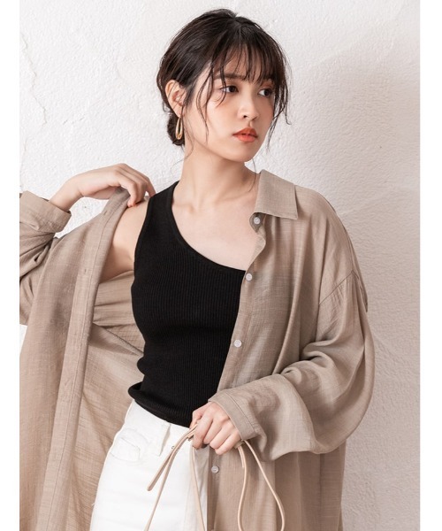 FIFTH | リネンライクロングシャツ - Buyee, an Online Proxy Shopping ...