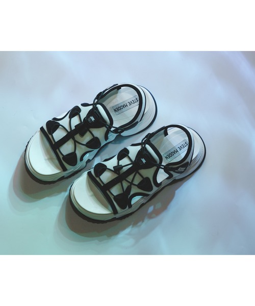 【追跡あり!】Steve Madden パール装飾のオープントゥサンダル☆ オープントゥ Steve Madden(スティーブマデン) パンプス
