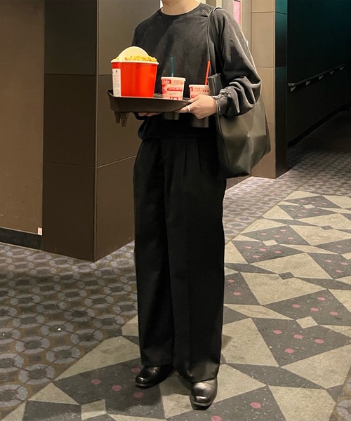 CALLNE | 【CALLNE】2Tuck Drape Gluca Slacks / 2タック