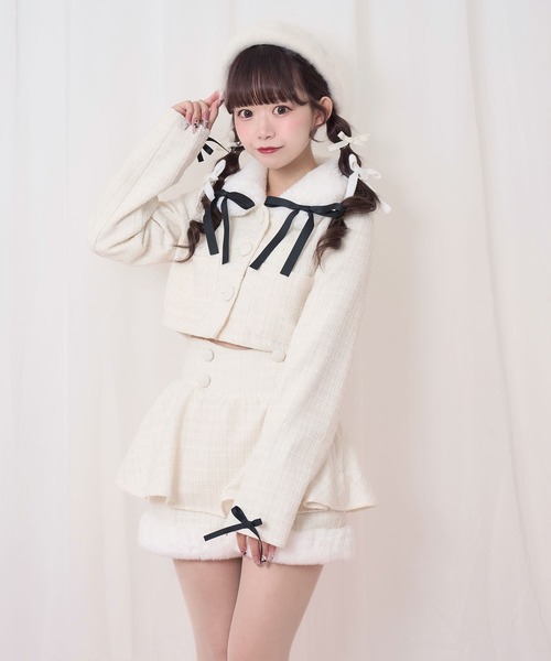 【dacchal読んで下さい橤さま専用】MSGM リアルファー付き ショート 99932627b_b_05_500.jpg