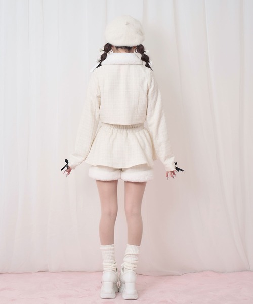 THE BOLDMAN/Short Puff Blousonショートパフブルゾン HONEY CINNAMON