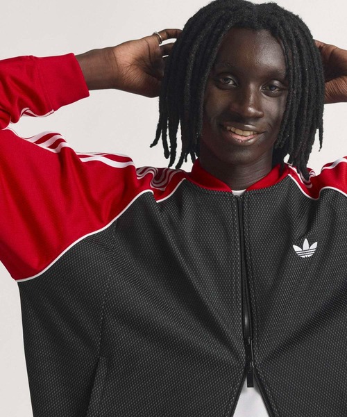 ADIDAS | ルーズ メッシュ トラックトップ / ジャージ / トラック