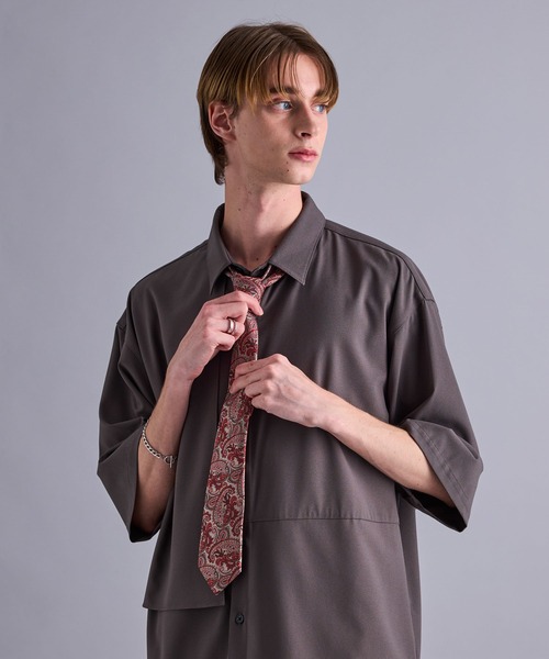 ディオールオム　ネクタイ DIOR HOMME - 2006SS Dior Homme エディ期 フック式 細幅 レジ