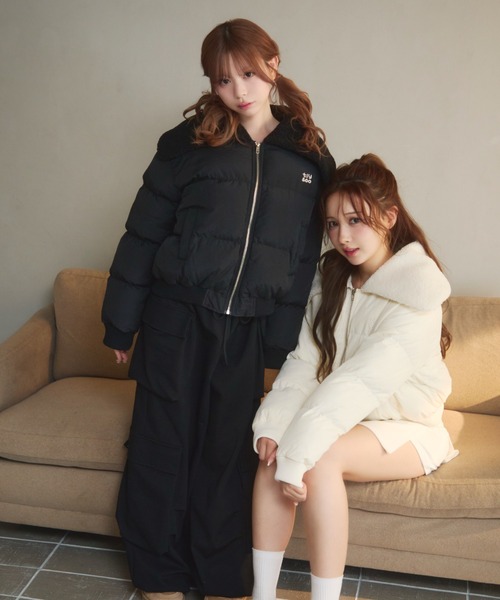 TITTY&CO. | 襟ボアキルティングダウン - Buyee, an Online Proxy