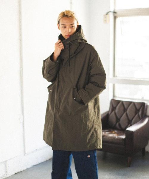 ATELANE | ATELANE ナイロンワッシャーモッズコート - Buyee, an 