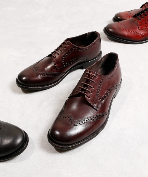 MADULI | MADULI マドゥリ / WINGTIP LEATHER MEDALLION SHOES MADULI | MADULI マドゥリ / WINGTIP LEATHER MEDALLION SHOES