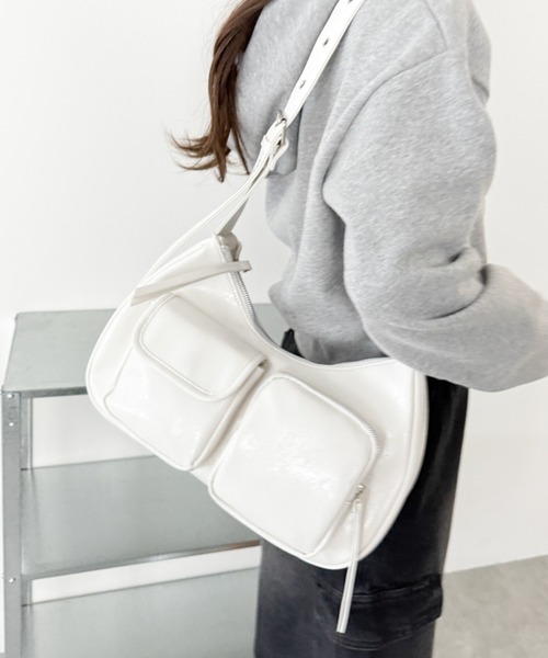 WEGO | WEGO/立体ポケットハトメベルトバッグ - Buyee, an Online