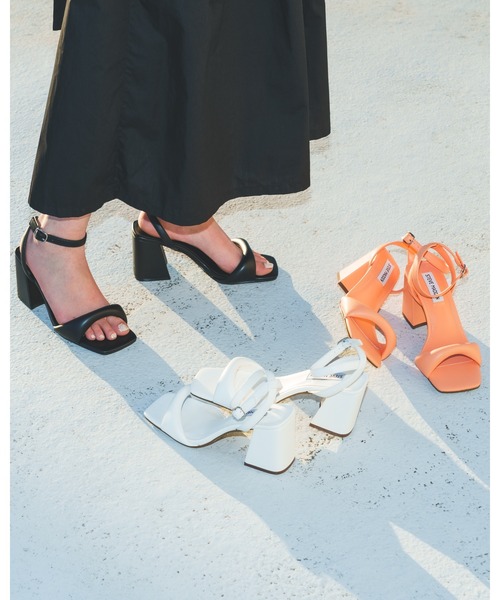 Steve Madden/チャンキーパフィーサンダル STEVE MADDEN サンダル チャンキーパフィーサンダル/STEVE BIBI