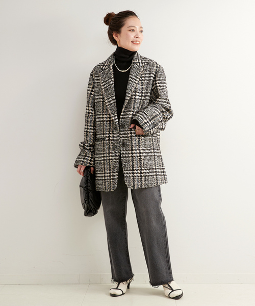 B.C STOCK | 【Simplicite】ツイードジャケット - Buyee, an Online