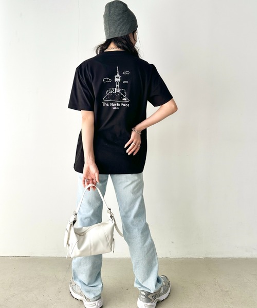 tシャツ 国内未発売 THE NORTH FACE(ザ・ノースフェイス)/バックプリント コットン 半袖 Tシャツ/TNF SEOUL EDITION THE NORTH FACE tシャツ 国内未発売 FACE(ザ・ノースフェイス
