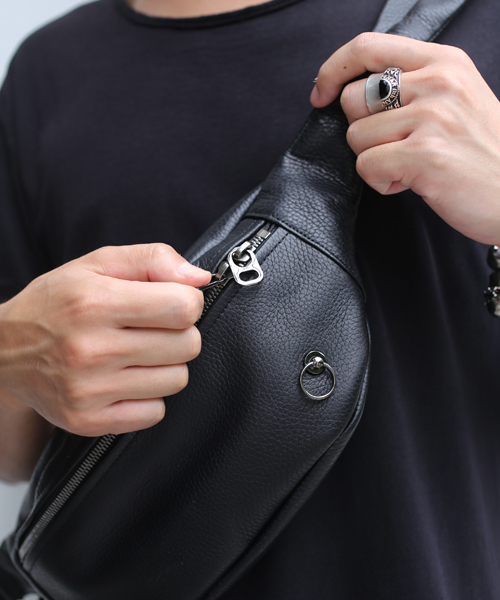 JAM HOME MADE | 牛革 レザー ショルダー ボディバッグ S ブランド