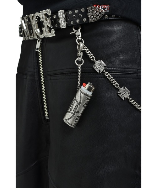 ALICE HOLLYWOOD シルバーベルト ALICE HOLLYWOOD SS25 TOKYO EXCLUSIVE BLISSER CHOPPER BELT / SIL