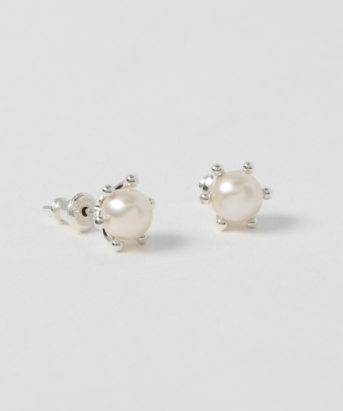 e.m. シルバー ピアス パール E.M. | 2Pset パールピアス(L) - Buyee, an Online Proxy