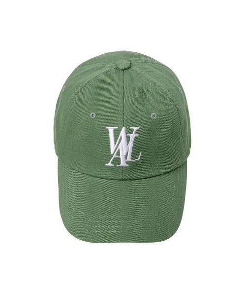 ★送料・関税込★WOOALONG★Slogan cotton cap★ org.jpg