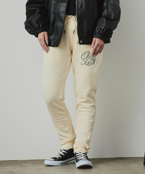 ONEXONE | ONEXONE/ワンフォーワン LOGO FREESTYLE SLIM SWEAT PANTS