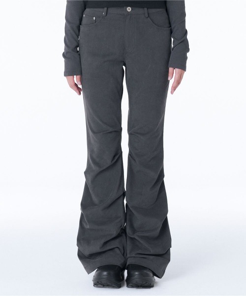 MISEKI SEOUL ■ Shirring bootscut pants パンツ MISEKI SEOUL | Shirring bootscut pants - Buyee, an Online