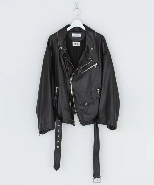 DISCOVERED | 【DISCOVERED/ディスカバード】LEATHER W RIDERS BLOUSON