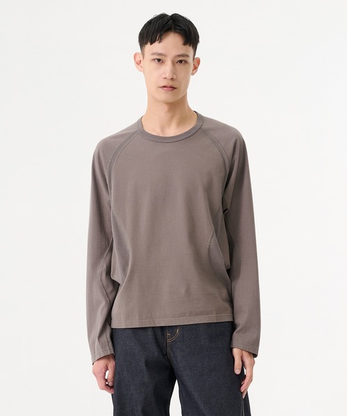 NVRFRGT | 【NVRFRGT】別注 PANELED LONG SLEEVE T-SHIRT - Buyee, an
