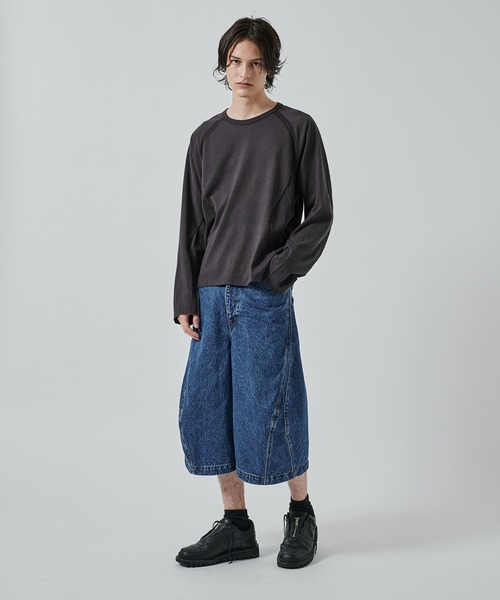 Yuji様　NVRFRGT PANELEDLONGSLEEVE T SHIRT NVRFRGT | 【NVRFRGT】別注 PANELED LONG SLEEVE T-SHIRT - Buyee, an