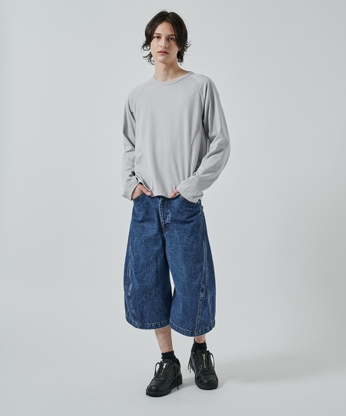 NVRFRGT | 【NVRFRGT】別注 PANELED LONG SLEEVE T-SHIRT - Buyee, an