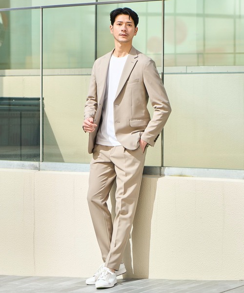 美品✨タケオキクチ　シアサッカー　セットアップ　ウォッシャブル　春夏 楽天市場】【洋服の青山】ジャケット メンズ スリム 春夏 グレー