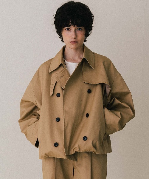 CREDONA FRENCH DUVET DOWN(新品未使用タグ付き)ブラウン CREDONA（クレドナ） ダウンコート ダウンジャケット FRENCH DUVET